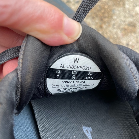 Altra Gray and Blue Athletic Shoes - Picture 6 of 7